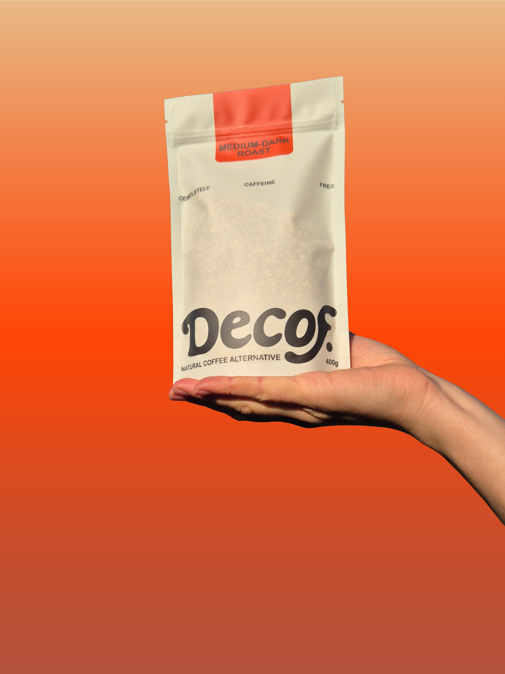DECOF MEDIUM-DARK ROAST 400g