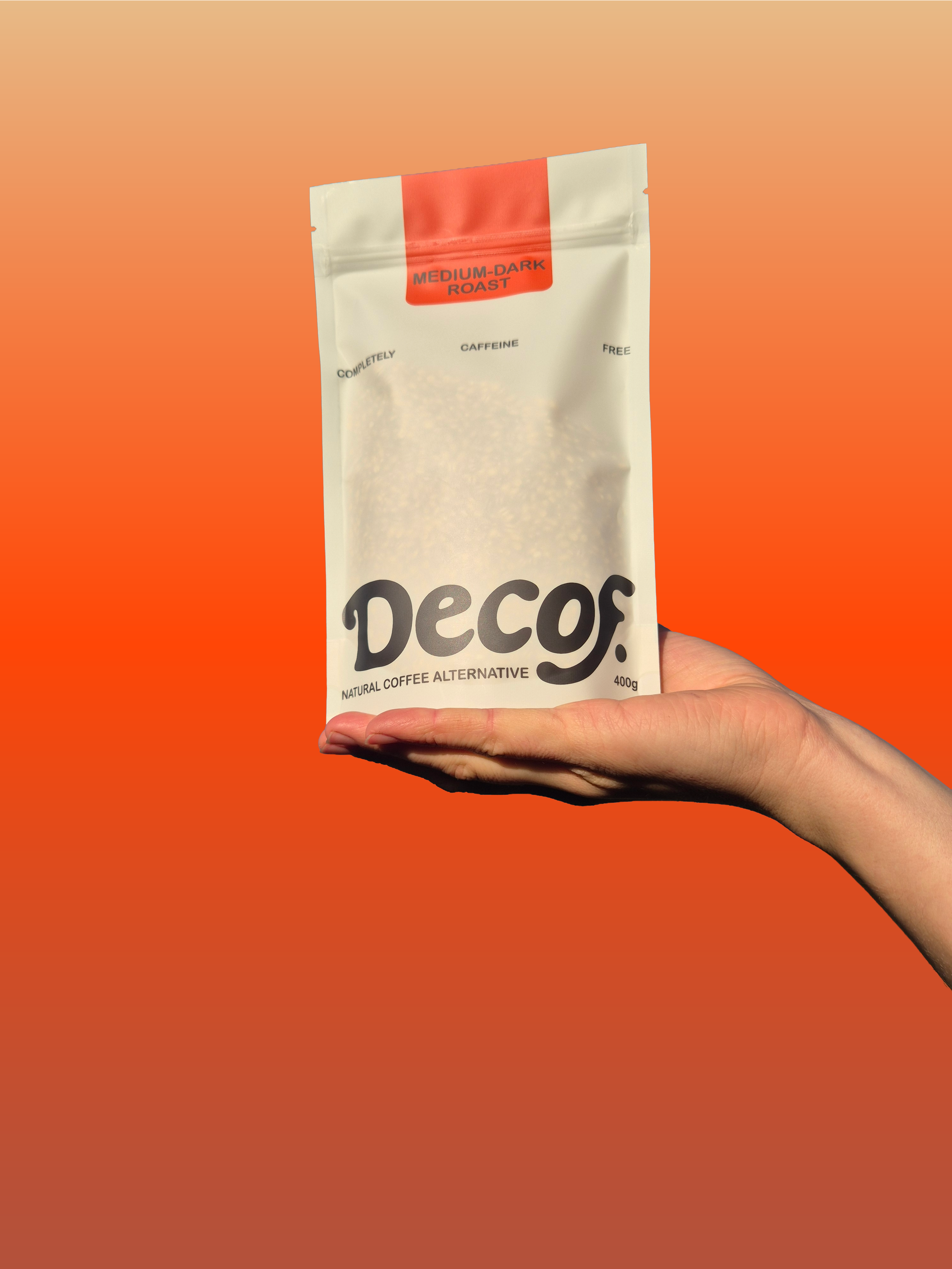 DECOF MEDIUM-DARK ROAST 400g